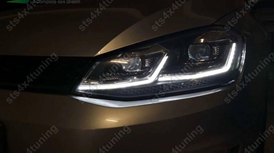 DAYLINE FARURI CU LED SEMNALIZARE GOLF 7 VII 2013-2017 [7.5 LOOK]