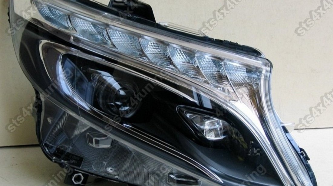 DAYLINE FARURI CU LED SEMNALIZARE MERCEDES V-CLASS W447/VITO 2015-2023 [OE LOOK]