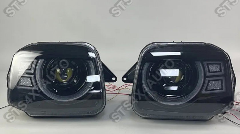 DAYLINE FARURI CU LED Semnalizare SUZUKI JIMNY 2005-2017 BK [V2] [DFD STYLE]