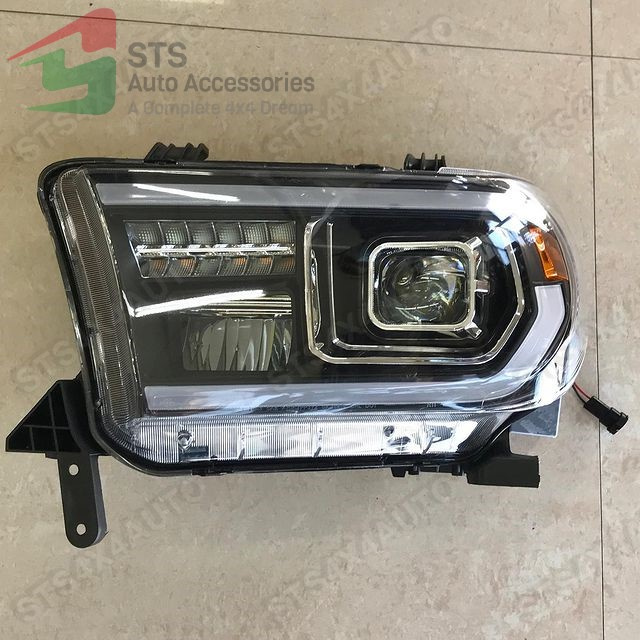DAYLINE FARURI CU LED SEMNALIZARE TOYOTA TUNDRA 2007-2013 BK [DSN 2015]