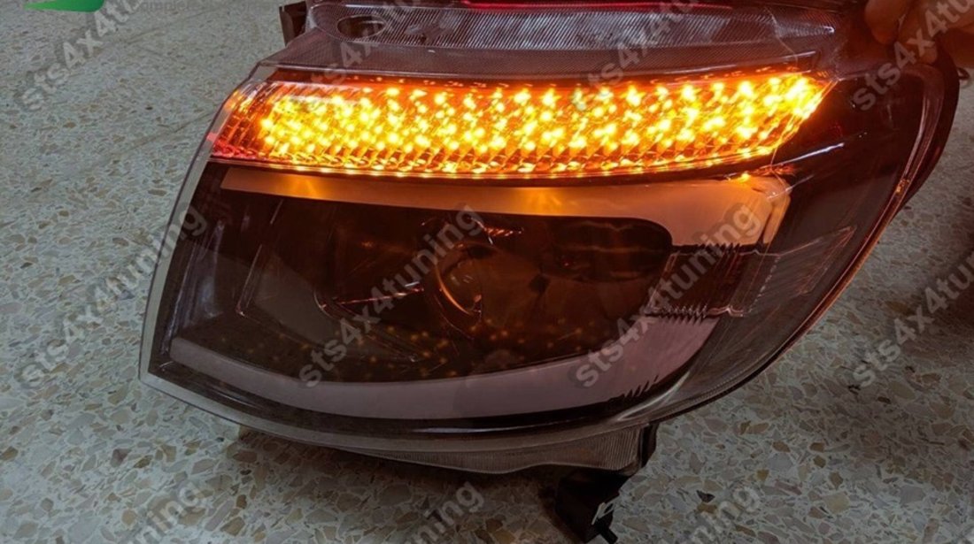 DAYLINE FARURI CU LED SEQUENTIAL SEMNALIZARE FORD RANGER T6 2012-2015 [V2]