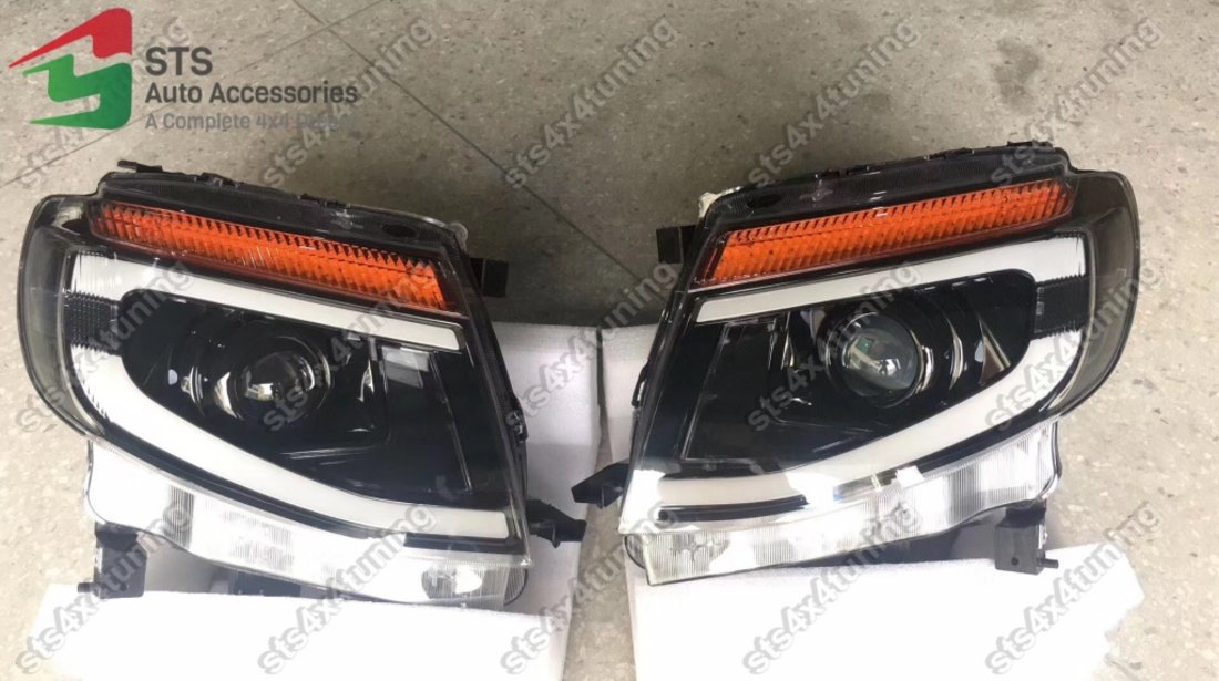 DAYLINE FARURI CU LED SEQUENTIAL SEMNALIZARE FORD RANGER T6 2012-2015 [V2]