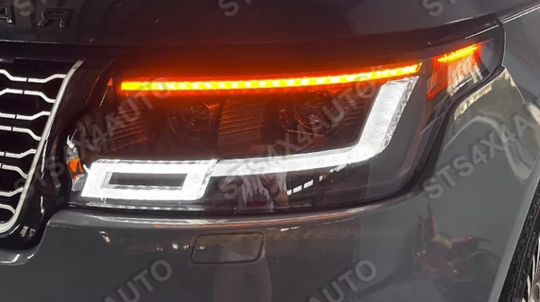 DAYLINE FARURI LED CU DYNAMIC SEMNALIZARE RANGE ROVER VOGUE L405 2013-2017 SMK[2022 LOOK]