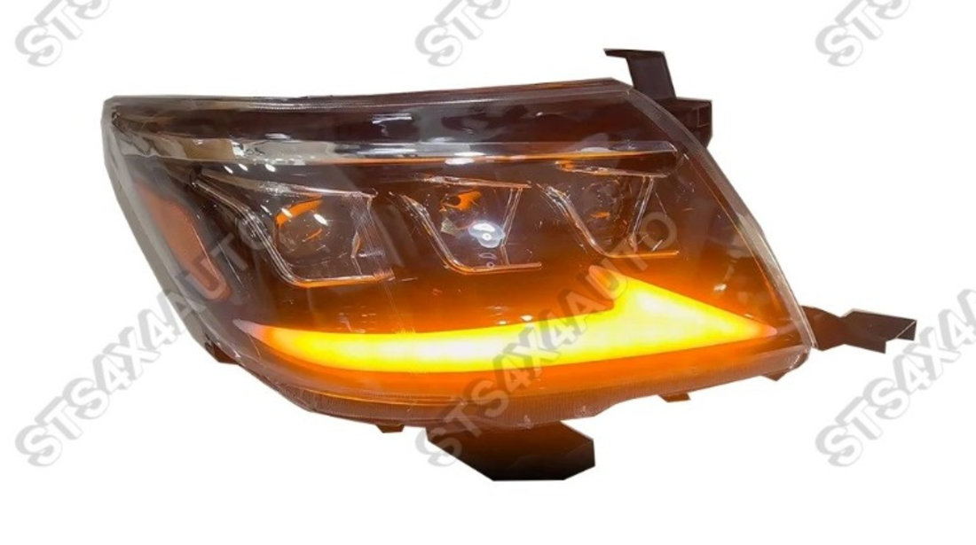 DAYLINE FARURI LED CU DYNAMIC SEMNALIZARE TOYOTA HILUX VIGO 2012-2016 BK [V4] [LX STYLE]