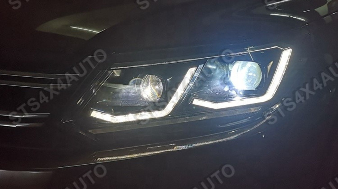 DAYLINE FARURI LED CU DYNAMIC SEMNALIZARE VW TIGUAN 2011-2015 [V2] [2020 LOOK]