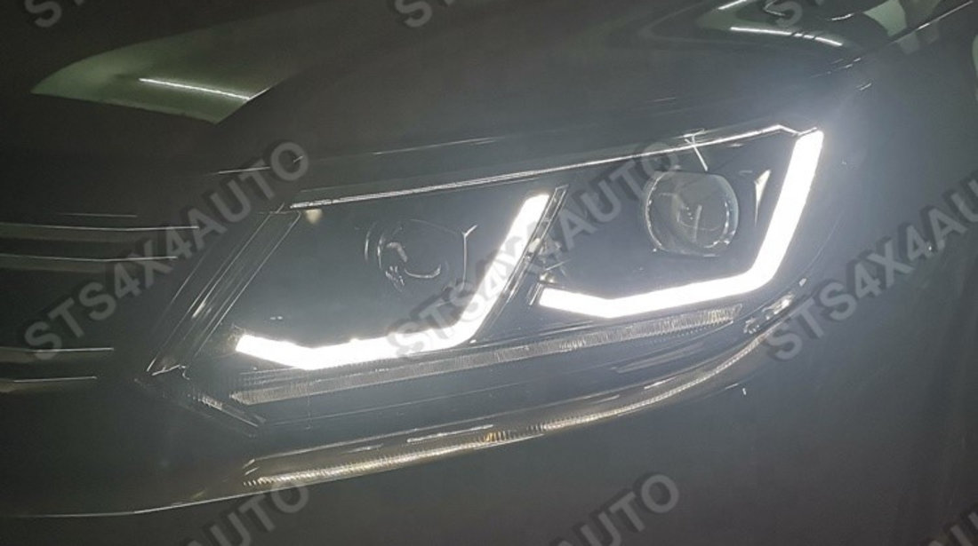 DAYLINE FARURI LED CU DYNAMIC SEMNALIZARE VW TIGUAN 2011-2015 [V2] [2020 LOOK]