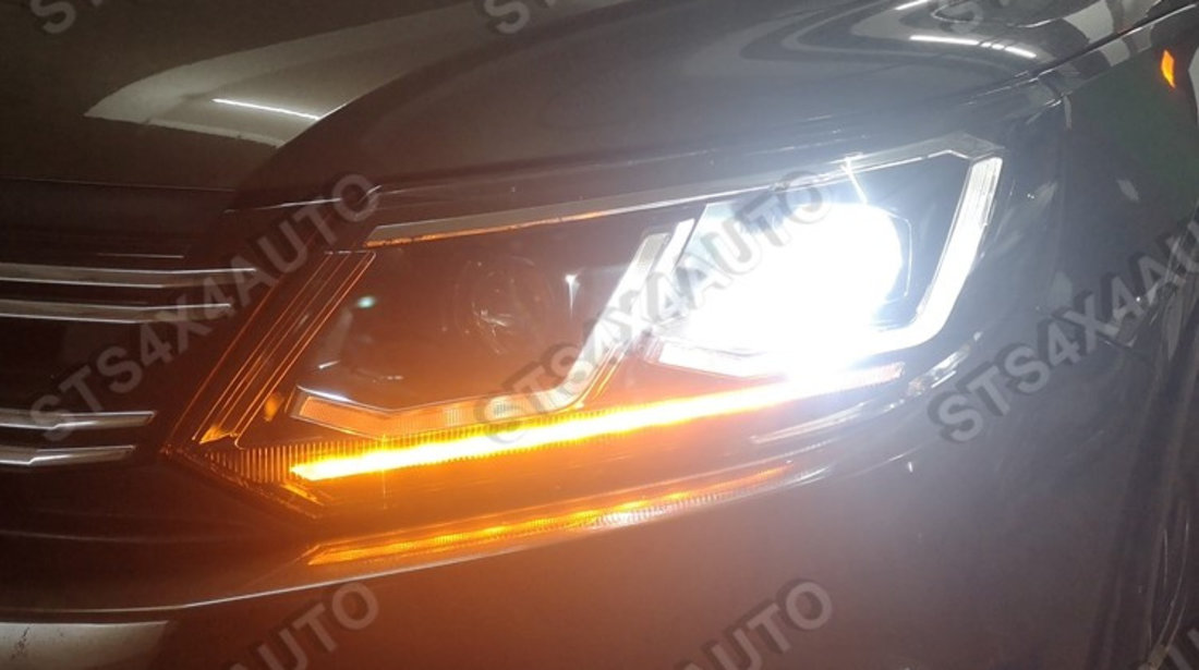 DAYLINE FARURI LED CU DYNAMIC SEMNALIZARE VW TIGUAN 2011-2015 [V2] [2020 LOOK]