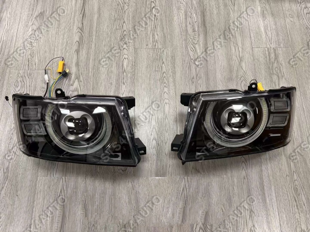 DAYLINE FARURI LED CU LUPA NISSAN PATROL Y61 GU4 2005-2024 [DFD LOOK]