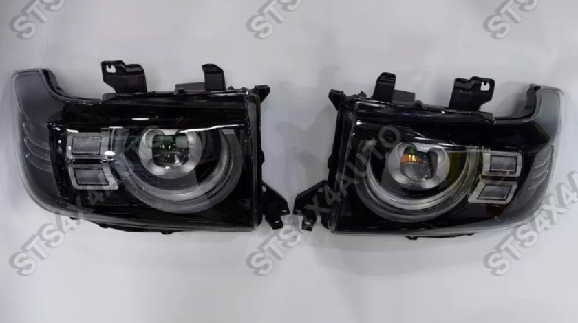 DAYLINE FARURI LED CU LUPA TOYOTA LAND CRUISER FJ70 GRJ76/79 2007-2023 BLK [V2][DFD LOOK]