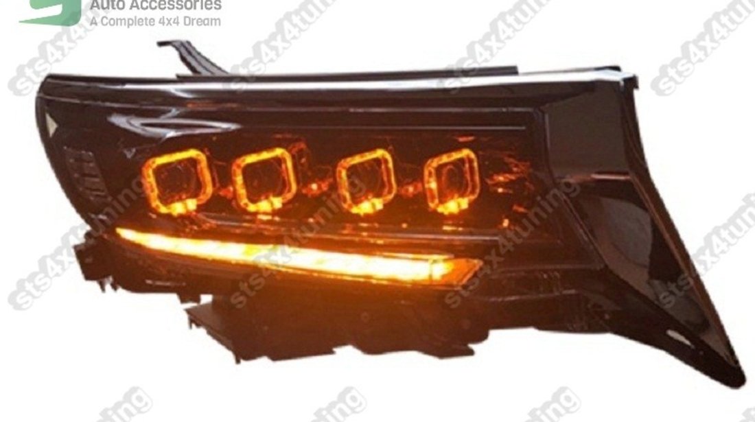 DAYLINE FARURI LED CU SEQUENTIAL LED SEMNALIZARE TOYOTA LAND CRUISER PRADO FJ150 2018+