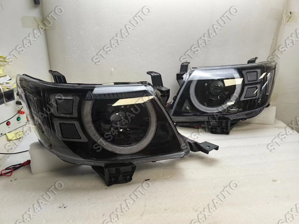 DAYLINE FARURI LED TOYOTA HILUX VIGO 2012-2016 BK [V5] [DFD LOOK]
