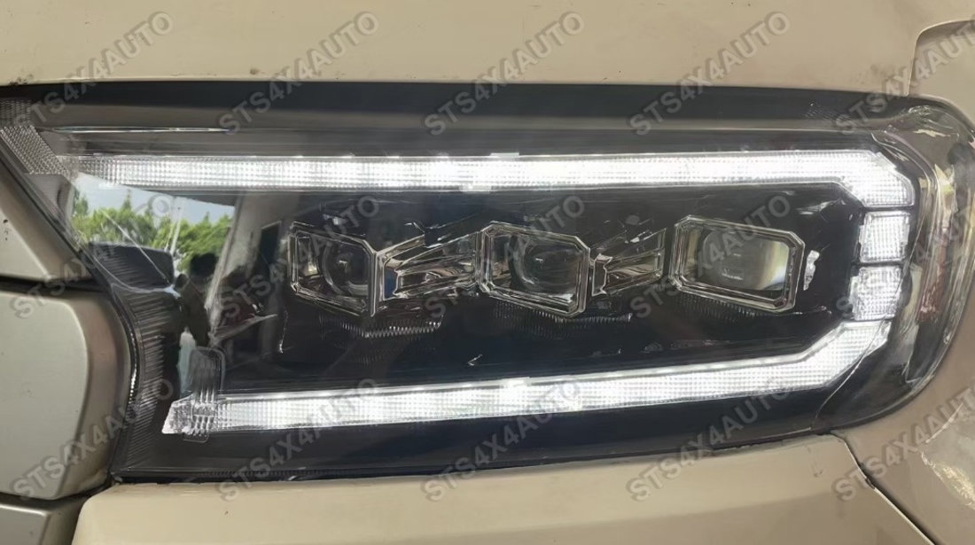 DAYLINE LED FARURI CU LED DYNAMIC SEMNALIZARE FORD RANGER T7 T8 2015-2022 BK [V8]