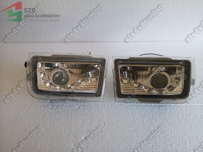 DAYLINE PROIECTOARE CU LUPA TOYOTA LAND CRUISER PRADO FJ90 1997-2002 CR