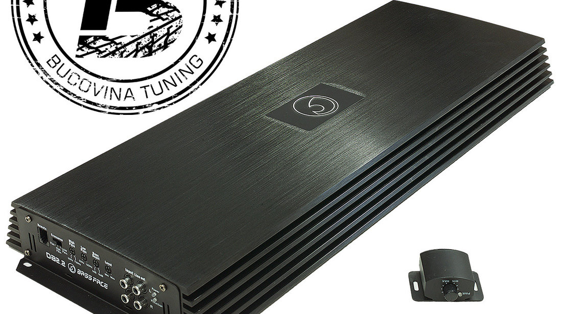 DB2.2 2/1 Channel Bridgeable Stereo 12v Power Amplifier 1240w RMS