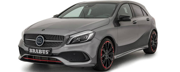 De-acum incolo nu va mai fi cel mai slab Mercedes. Brabus optimizeaza gama A-Class