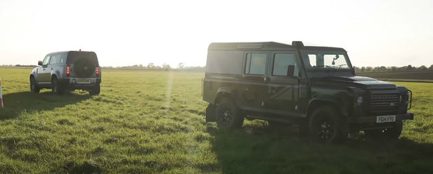 De cate Land Rover Defender clasice ai nevoie pentru a tracta un Defender de ultima generatie? VIDEO