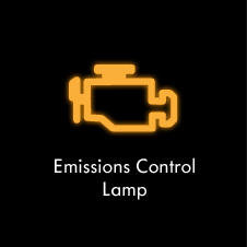 De ce imi apare martorul de bord "Emission control lamp"?