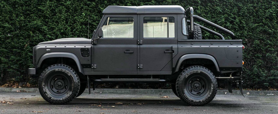 De ce sa dai 100.000 de euro pe un G-Class cand poti avea acest DEFENDER unicat? Cat costa off-roaderul