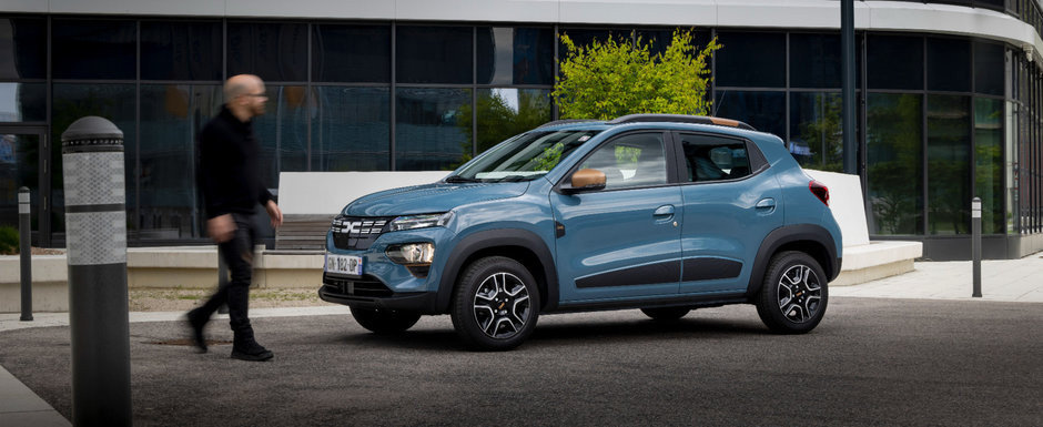 De frica sa nu ramana fara clienti dupa ce Guvernul Ciolacu a redus la jumatate prima pentru masinile cu propulsie 100% electrica, Dacia a scazut considerabil pretul modelului Spring De frica sa nu ramana fara clienti dupa ce Guvernul Ciolacu a redus la jumatate prima pentru masinile cu propulsie 100% electrica, Dacia a scazut considerabil pretul modelului Spring