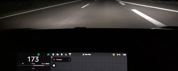 De la 0 la 2xx km/h cu noua TESLA MODEL 3. Cat a prins masina electrica pe autostrada din Germania