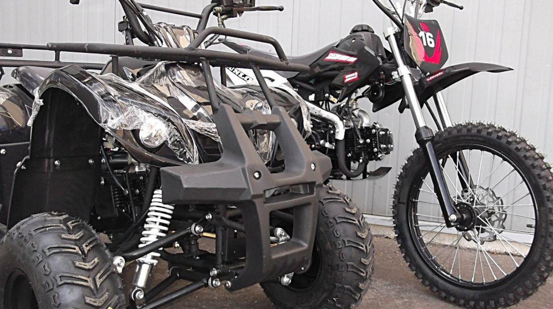 de la 599 euro ATV sau MOTO 125 NOI livrare toata tara