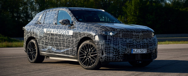 De la flota-pilot la productia de serie: noul BMW iX5 Hydrogen