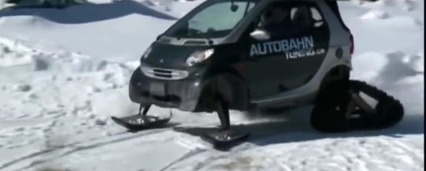 De la Smart la snowmobil: cum sa-ti transformi masina de oras intr-una de zapada