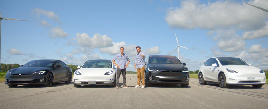 De patru ori TESLA. Afla acum care-i cel mai rapid model din gama curenta a americanilor De patru ori TESLA. Afla acum care-i cel mai rapid model din gama curenta a americanilor