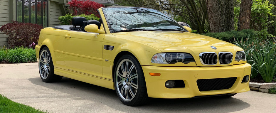 De pe vremea cand BMW facea cele mai frumoase masini de pe strazi: acest M3 din 2003 are doar 44.000 KM la bord si e de vanzare De pe vremea cand BMW facea cele mai frumoase masini de pe strazi: acest M3 din 2003 are doar 44.000 KM la bord si e de vanzare