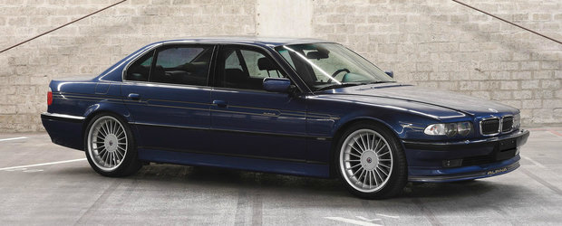 De pe vremea cand BMW Seria 7 impunea respect: acest Alpina E38 are motor V12 de 6.0 litri si e de vanzare