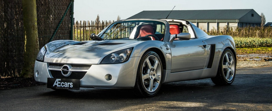 De pe vremea cand Opel se batea cu Porsche: masina din 2003 are doar doua locuri si cantareste numai 870 de kilograme De pe vremea cand Opel se batea cu Porsche: masina din 2003 are doar doua locuri si cantareste numai 870 de kilograme