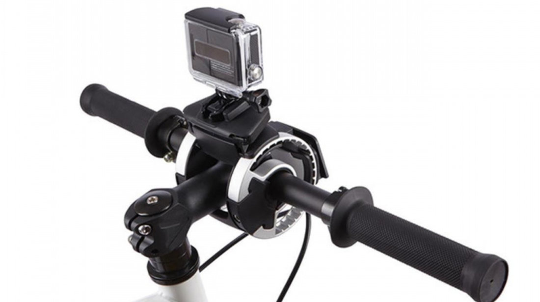 de prindere a suportului Action Cam pe bicicleta Thule Pack 'n Pedala - Action Cam Mount