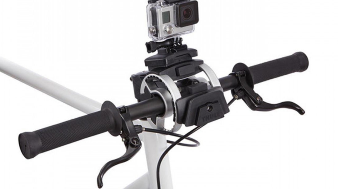 de prindere a suportului Action Cam pe bicicleta Thule Pack 'n Pedala - Action Cam Mount