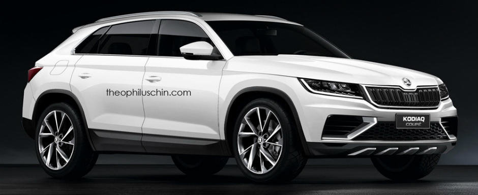 De toate pentru toti. Cehii de la Skoda pregatesc un nou SUV Coupe bazat pe Kodiaq