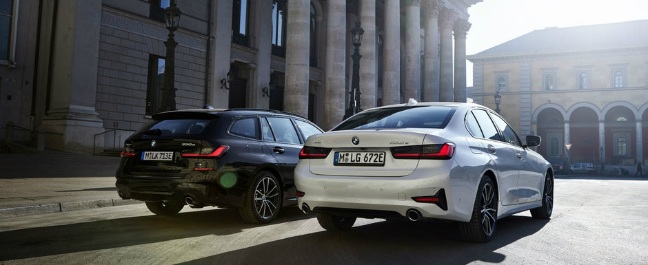 De toate pentru toti. Gama BMW Seria 3 se imbogateste cu alte trei versiuni plug-in hybrid, inclusiv un break