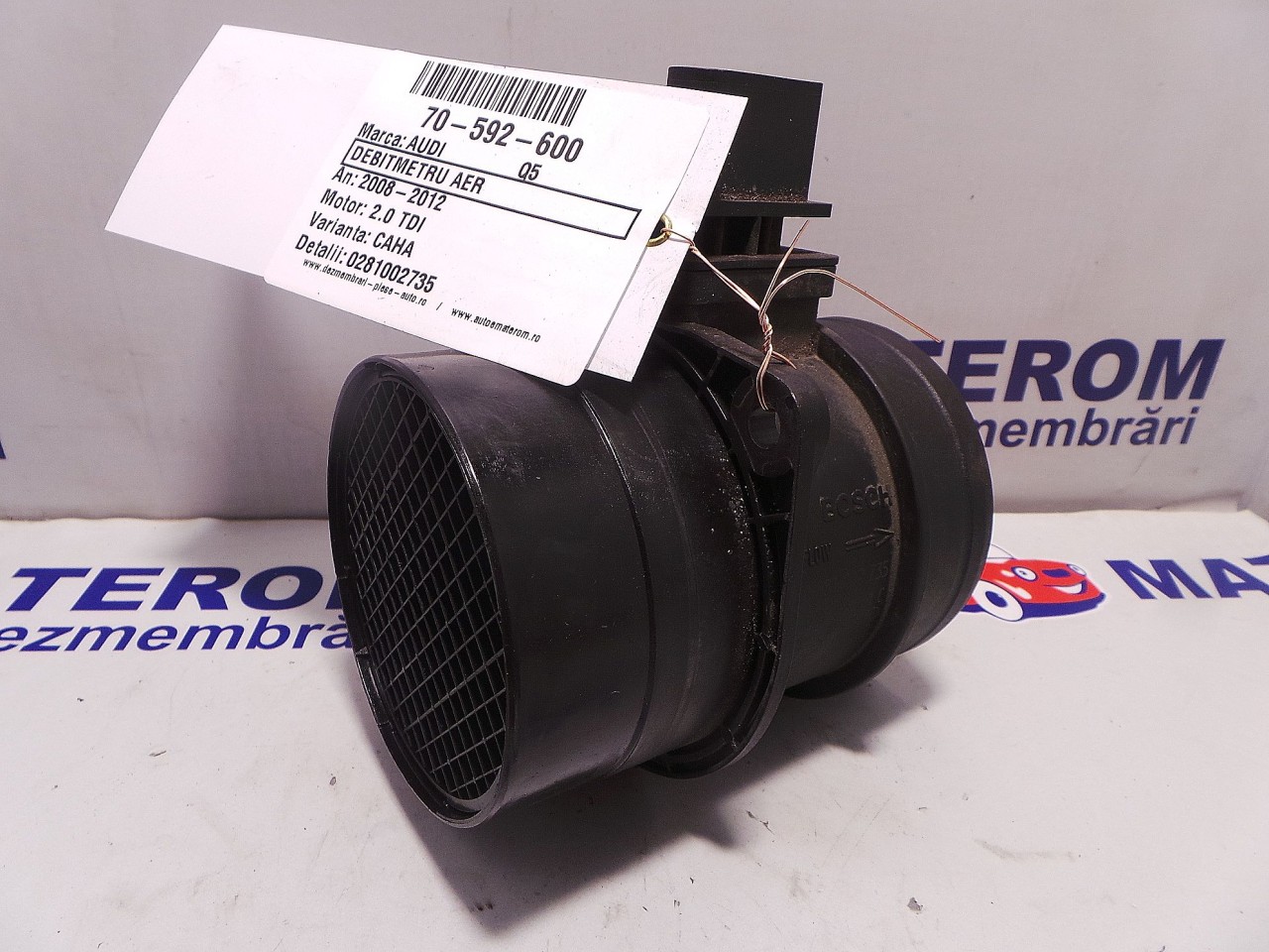 DEBITMETRU AER AUDI Q5 Q5 2.0 TDI - (2008 2013)