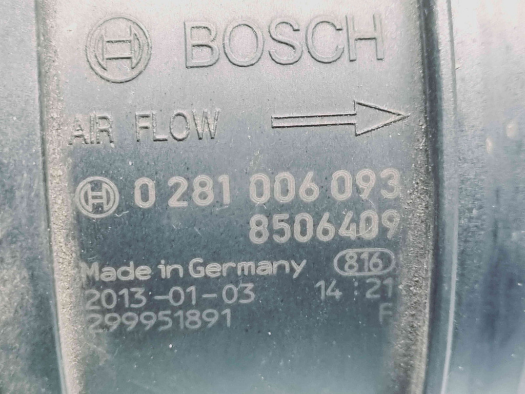 Debitmetru aer Bmw 3 Coupe (E92) [Fabr 2005-2011] 8506409 2.0 N47D 135KW / 184CP 2.0 N47D 135KW / 184CP