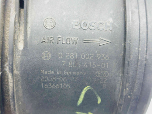 Debitmetru aer Bmw 5 (E60) [Fabr 2004-2010] 7805415