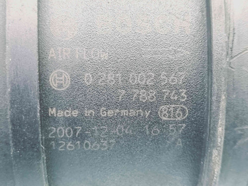 Debitmetru aer Bmw X1 (E84) [Fabr 2009-2015] 7788743 0281002567 2.0 N47130KW / 177CP