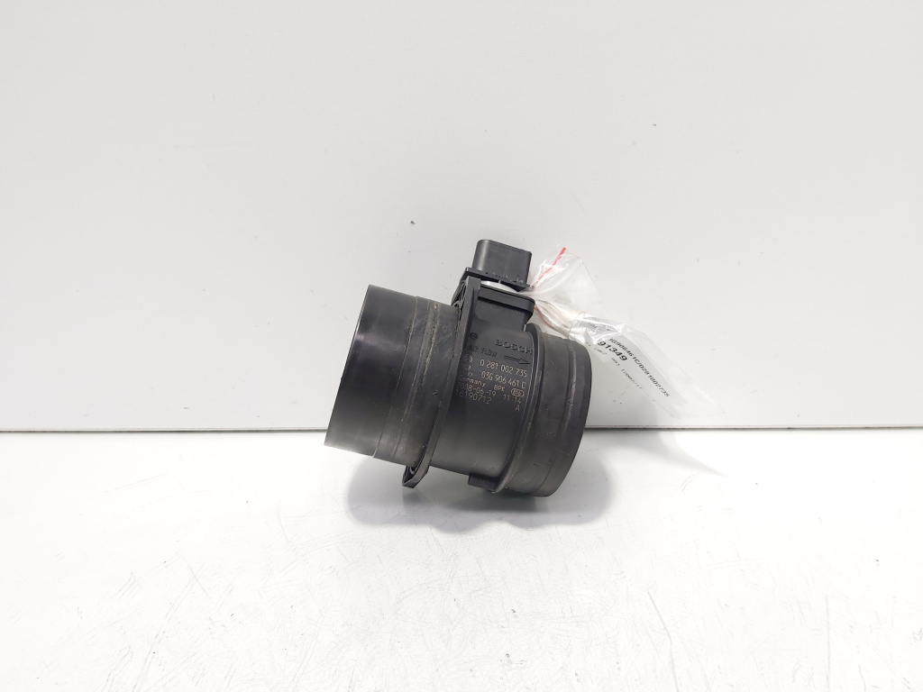 Debitmetru aer, cod 03G906461C, 0281002735, Audi A4 (8K2, B8) 2.0 TDI, CAG (id:691349)