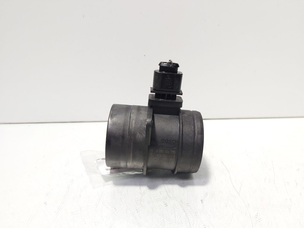 Debitmetru aer, cod 03G906461C, 0281002735, Audi A6 (4F2, C6), 2.0 TDI, CAH (idi:686430)