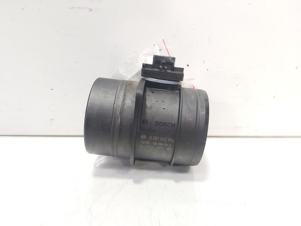 Debitmetru aer, cod 03L906461A, 0281002956, Audi A3 Cabriolet (8P7), 2.0 TDI, CFF (idi:642741)