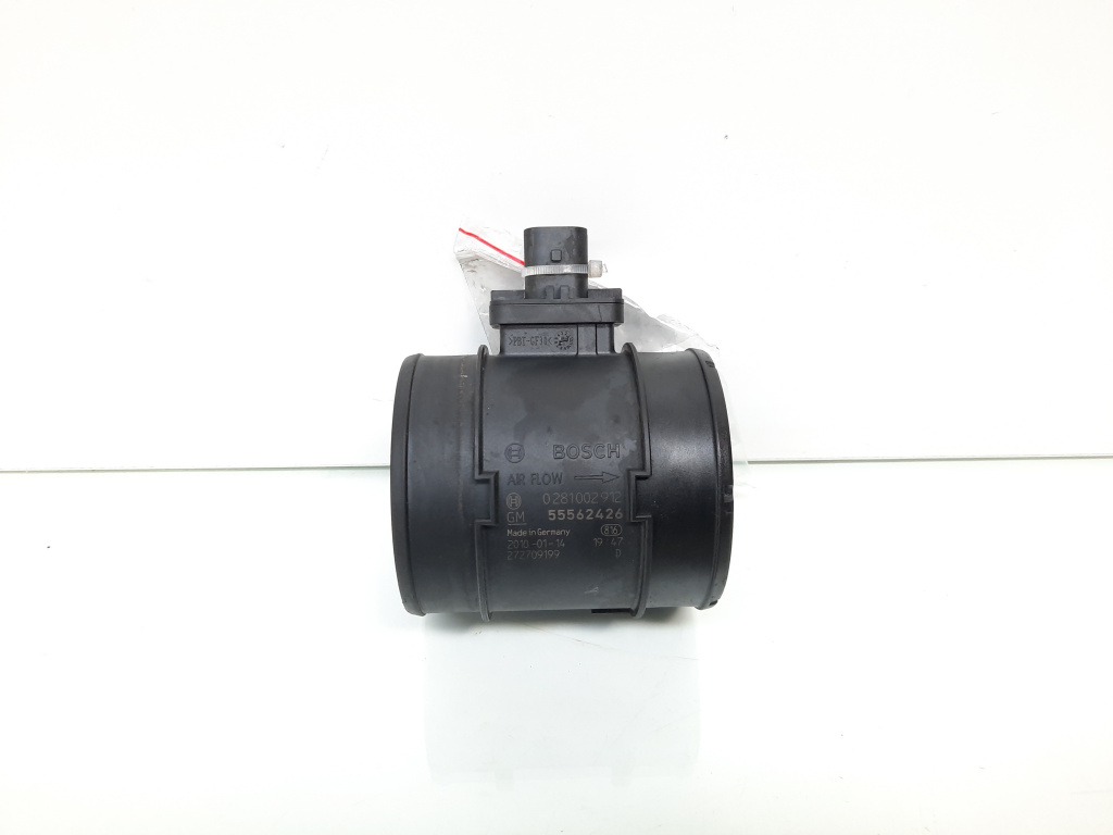 Debitmetru aer, cod 55562426, 0281002912, Opel Insignia A, 2.0 CDTI, A20DTJ (id:602383)