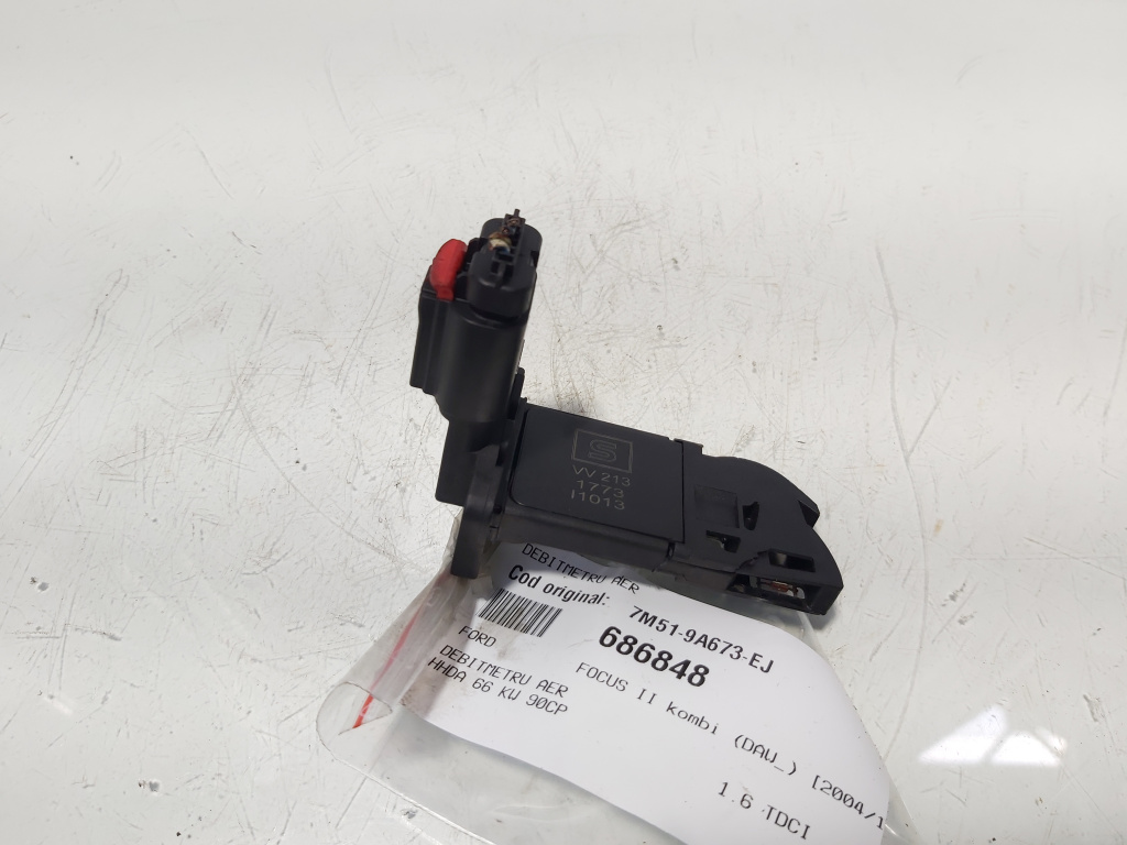 Debitmetru aer, cod 7M51-9A673-EJ, Ford Focus C-Max, 1.6 TDCI, HHDA (idi:686848)