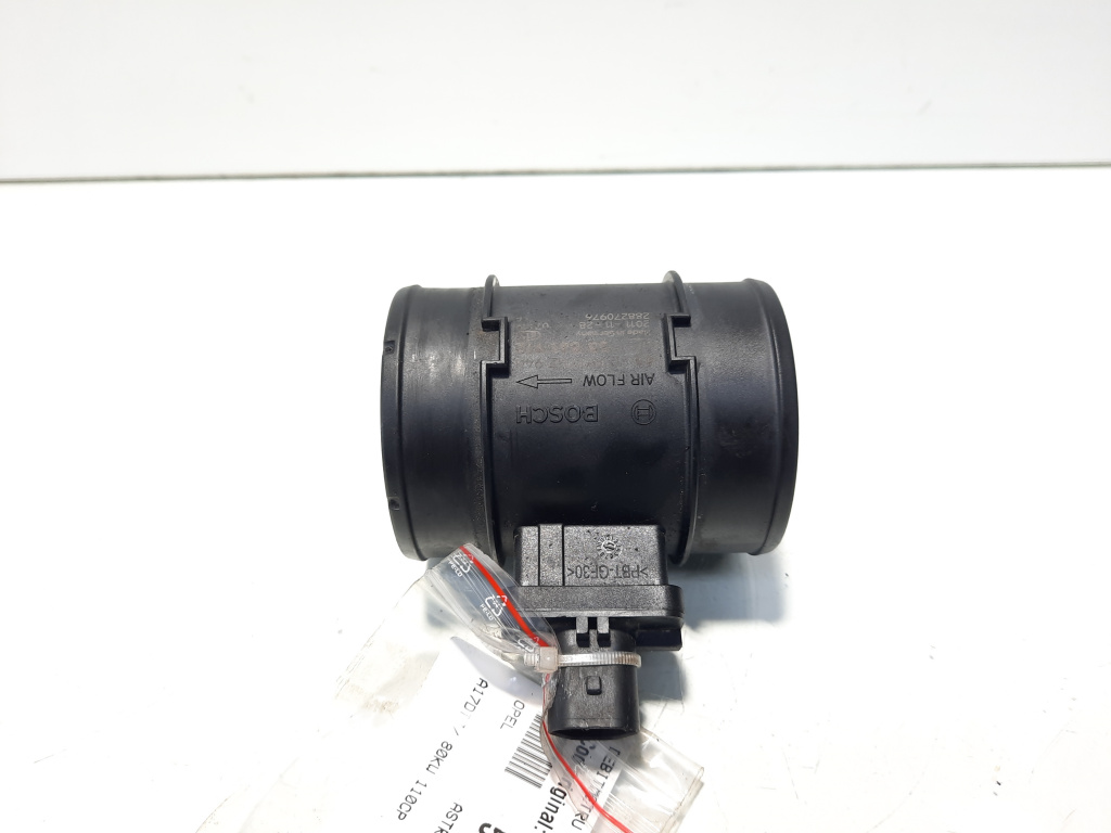 Debitmetru aer, cod GM55561912, Opel Astra J Combi, 1.7 CDTI, A17DTJ (idi:588158)