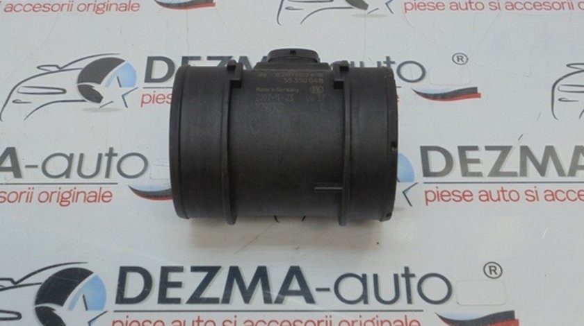 Debitmetru aer, GM55350048, 0281002618, Opel Astra H, 1.9cdti, Z19DTH