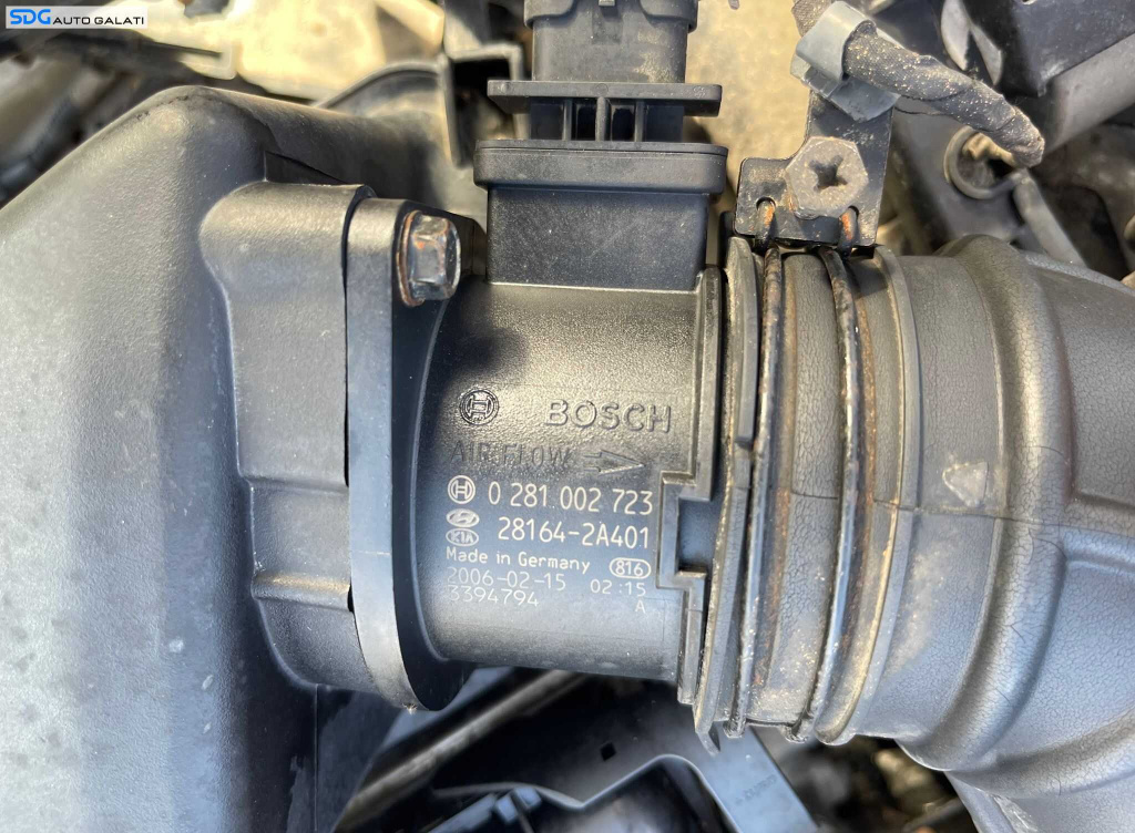 Debitmetru Aer Hyundai i20 1.4 CRDI 2008 - 2011 Cod 0281002723 28164-2A401 [C5806]