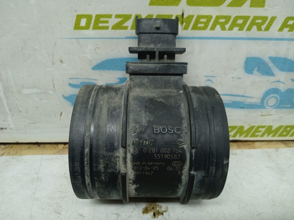Debitmetru aer maf 1.9 jtm 55190587 Fiat Sedici [2005 - 2009]