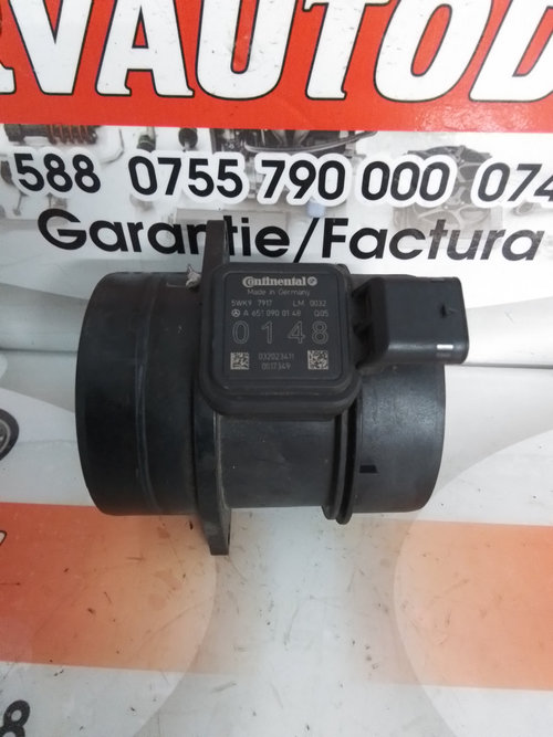 Debitmetru aer Mercedes-Benz Vito (2009->) [w639] 2.2 Motorina 2014, A6510900148