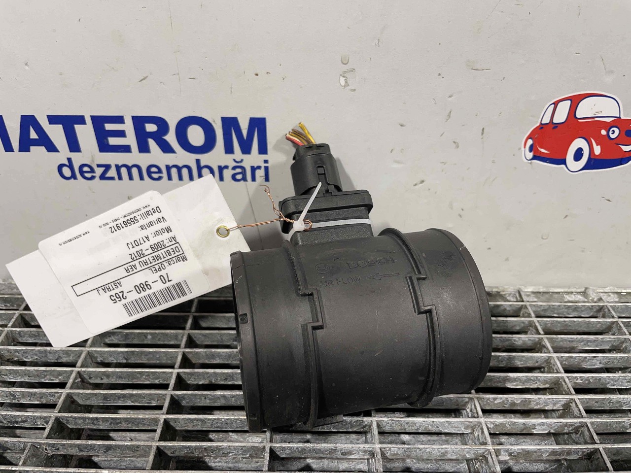 DEBITMETRU AER OPEL ASTRA J A17DTJ - (2009 2012)